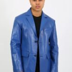Men's Blue Blazer Jacket