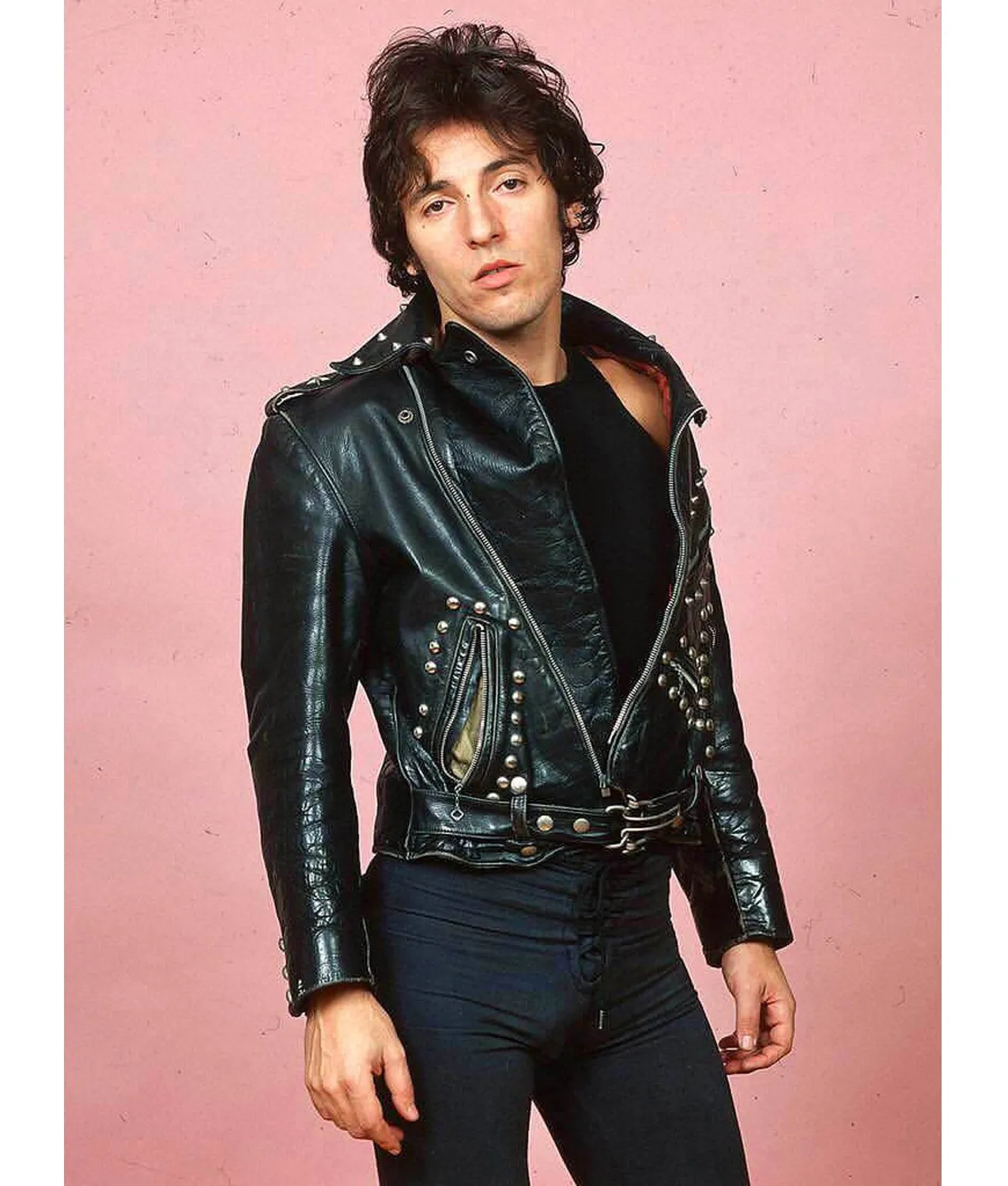 Studded black jacket new arrivals