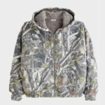 Camo Abercrombie Quilted Hoodie