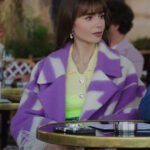 Emily in Paris Season 3 Emily Cooper Purple Coat