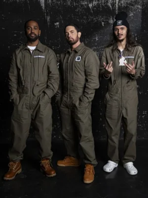 Big Sean, BabyTron, Eminem Tobey Green Jumpsuit