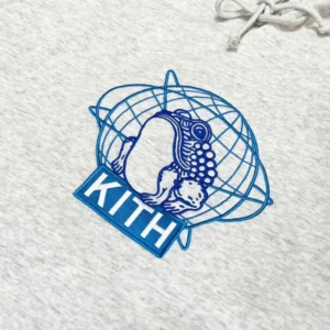 Kith Jinro Pullover in Grey Hoodie