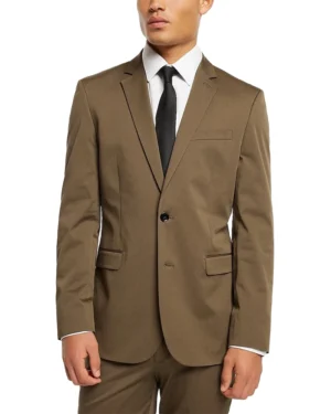 Brown 2 Piece Wedding Suit For Mens
