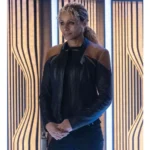 Michelle Hurd Star Trek Picard Leather Jacket