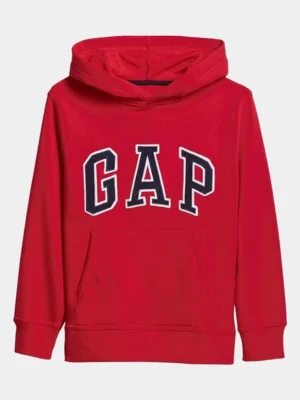 Red Gap Pullover Zip-Up Hoodie
