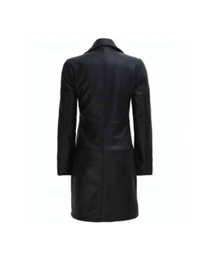 Black Leather Coat For Women’s