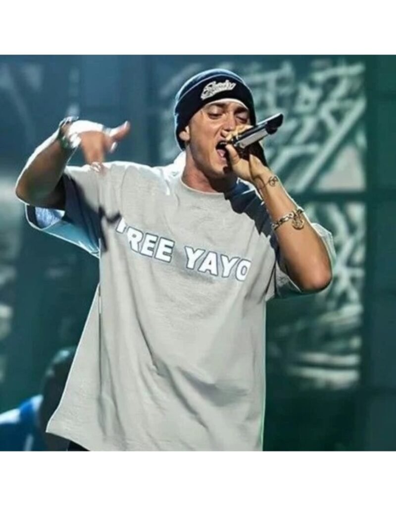 Eminem Free Yayo T-Shirt Grey