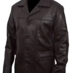 24 TV Series Jack Bauer Brown Leather Jacket
