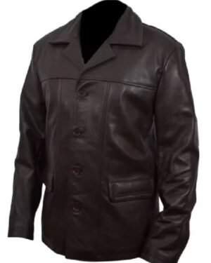 24 TV Series Jack Bauer Brown Leather Jacket