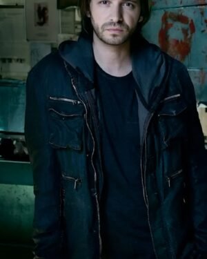 Aaron Stanford 12 Monkeys Leather Jacket