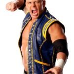 Alex-Riley WWE Blue Leather Jacket Vest