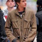 Andrew Garfield Amazing Spider Man Brown Jacket