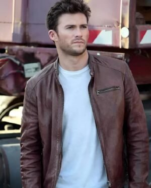Andrew Overdrive Film Scott Eastwood Leather Jacket