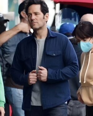 Ant Man Scott Lang Blue Jacket