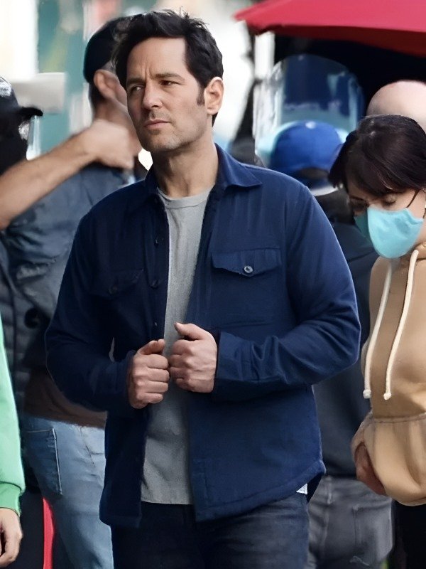 Ant Man Scott Lang Blue Jacket