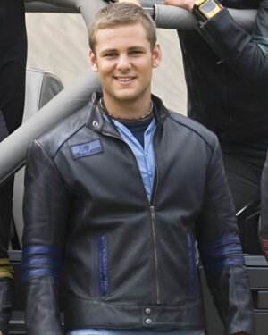 Ari Boyland Power Rangers RPM Leather Jacket