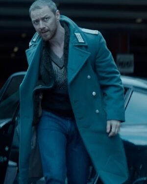 Atomic Blonde David Percival Wool Coat