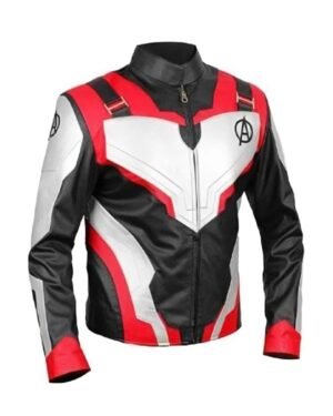 Avengers Endgame Quantum Realm Leather Jacket