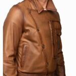 Aviator Leonardo DiCaprio Brown (Howard Hughes) Jacket