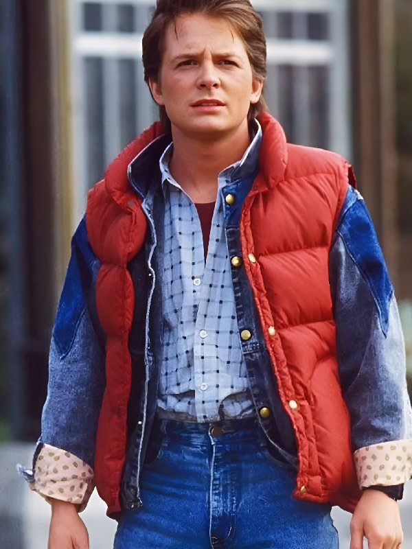 Back To The Future Marty McFly Vest