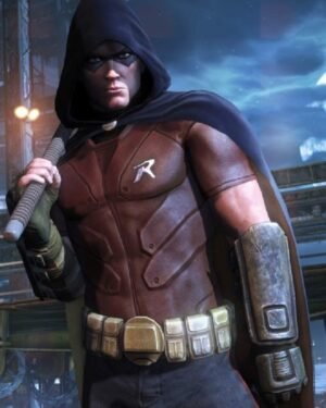 Batman Arkham City Robin Leather Vest