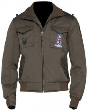 Battlestar Galactica Jamie Bamber Bomber Jacket