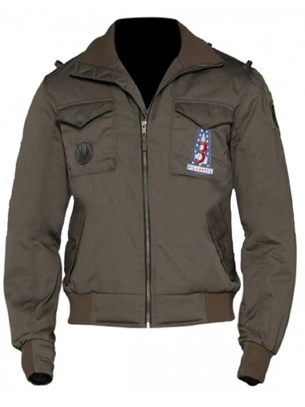 Battlestar Galactica Jamie Bamber Bomber Jacket