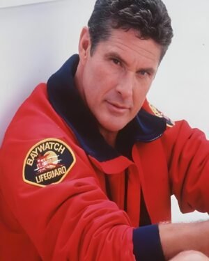 Baywatch Red Bomber Lifeguard Jacket