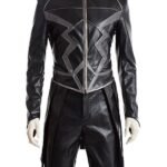 Black Bolt Inhumans Leather Costume Jacket