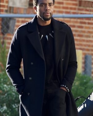 Black Panther Chadwick Boseman T’Challa Coat
