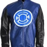 Blue Lantern Barry Allen Leather Jacket