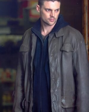 Bourne Supremacy Karl Urban (Kirill) Black Trench Coat Jacket