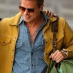Brad Pitt F1 2025 Leather Jacket