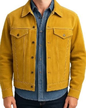 Brad Pitt F12025 Leather Jacket (2)