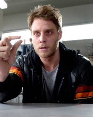 Brian Finch Limitless TV Series Stripes Jacket