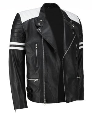 BryanCranston The Infiltrator Biker Leather Jacket