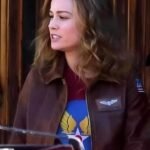 Captain Marvel Flight Bomber Jacket – Brie Larson Style