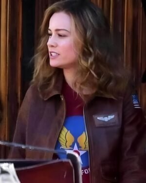 Captain Marvel Flight Bomber Jacket