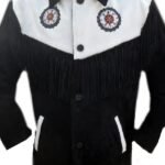 Celebrita X Western Suede Leather Jacket