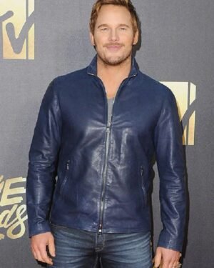 Chris Pratt Movie Award Blue Jacket
