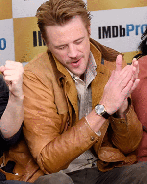 Classic Black LeatherJacket Inspired by Boyd Holbrook’s Iconic Style
