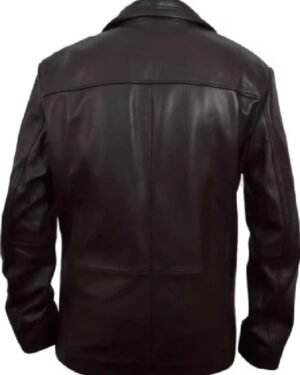 Classic Brown Leather Jacket Inspired by Kiefer Sutherland’s Iconic Role in 24