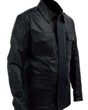 Classic Brown LeatherJacket Inspired by Jack Walsh