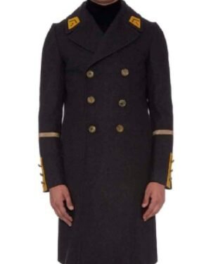 Classic Celebrity Inspired Wool Coat for Men
