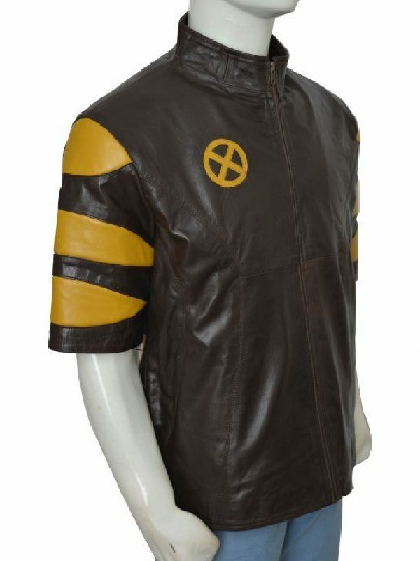 Classic Superhero Inspired Leather Jacket for Men