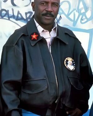 ClassicBomber Jacket Inspired by Louis Gossett Jr.’s Role in Aces Iron Eagle III