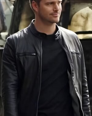 G. Callen Black LeatherJacket