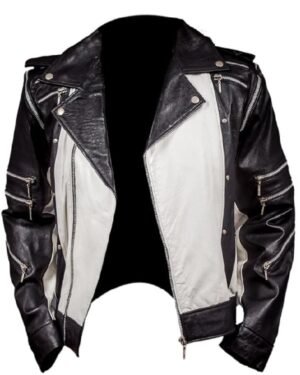 Iconic Retro Leather Jacket Inspired by Michael Jackson’s Pepsi Commercial