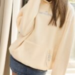 Live in the Moment Hoodie In Sand