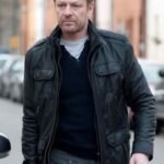 Sean Bean Cleanskin Ewan Black Leather Jacket